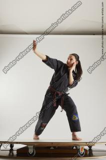 Ronda Kimono Fighting Pose